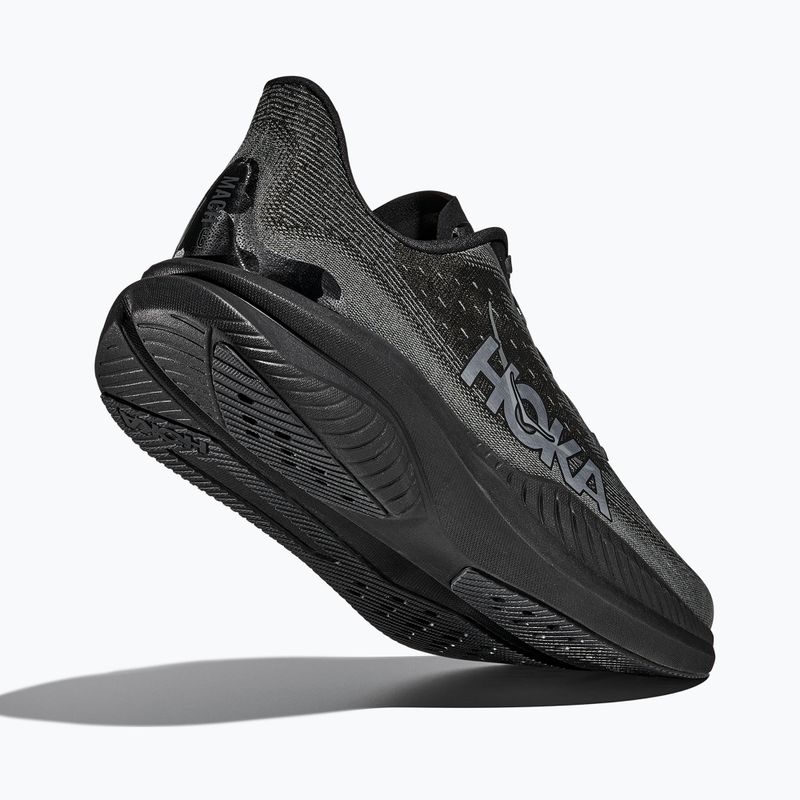 Кросівки для бігу чоловічі HOKA Mach 6 black/black 5