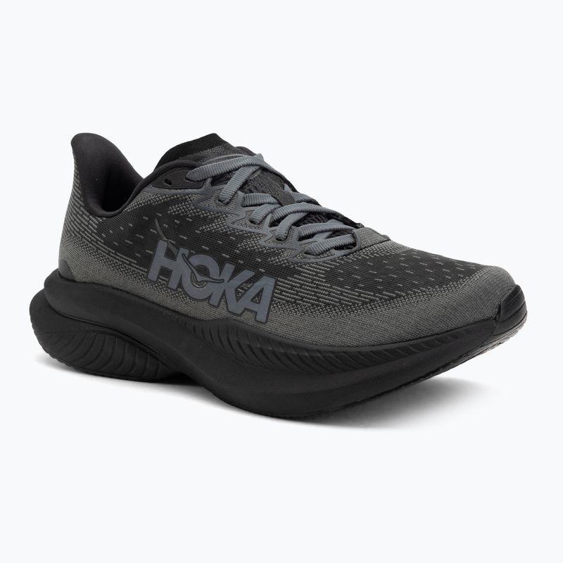 Кросівки для бігу чоловічі HOKA Mach 6 black/black