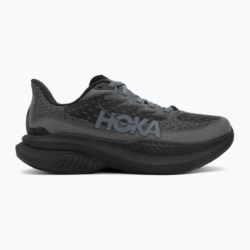 Кросівки для бігу чоловічі HOKA Mach 6 black/black 2