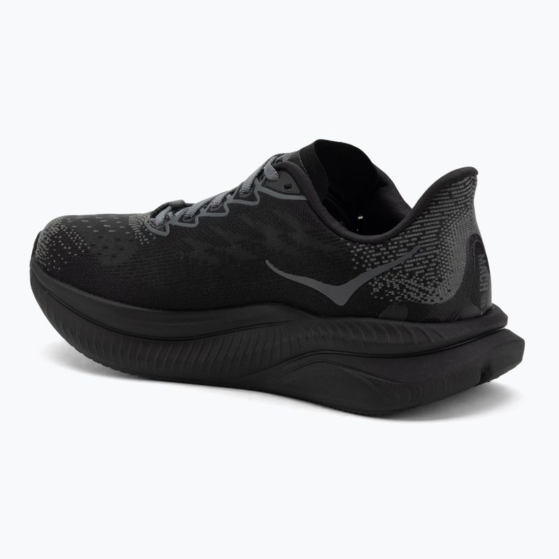 Кросівки для бігу чоловічі HOKA Mach 6 black/black 3