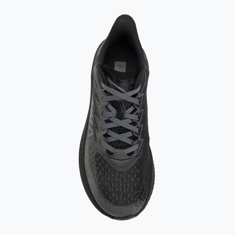 Кросівки для бігу чоловічі HOKA Mach 6 black/black 5