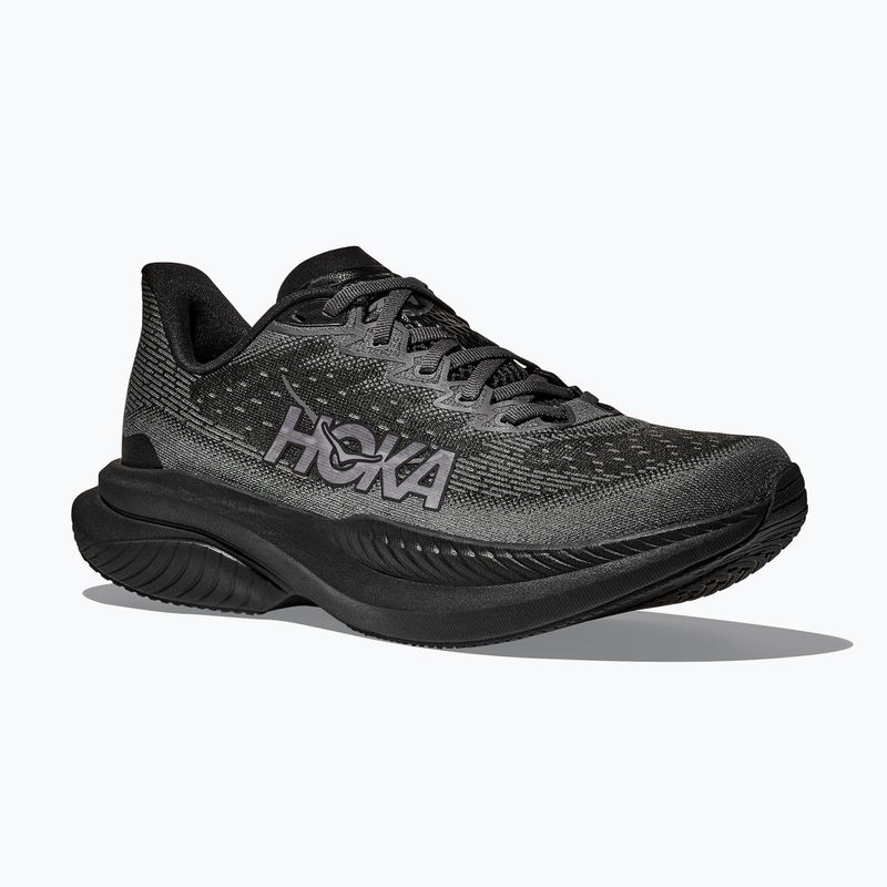 Кросівки для бігу жіночі HOKA Mach 6 black/fuchcsia