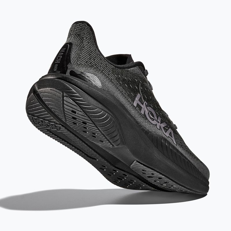 Кросівки для бігу жіночі HOKA Mach 6 black/fuchcsia 5