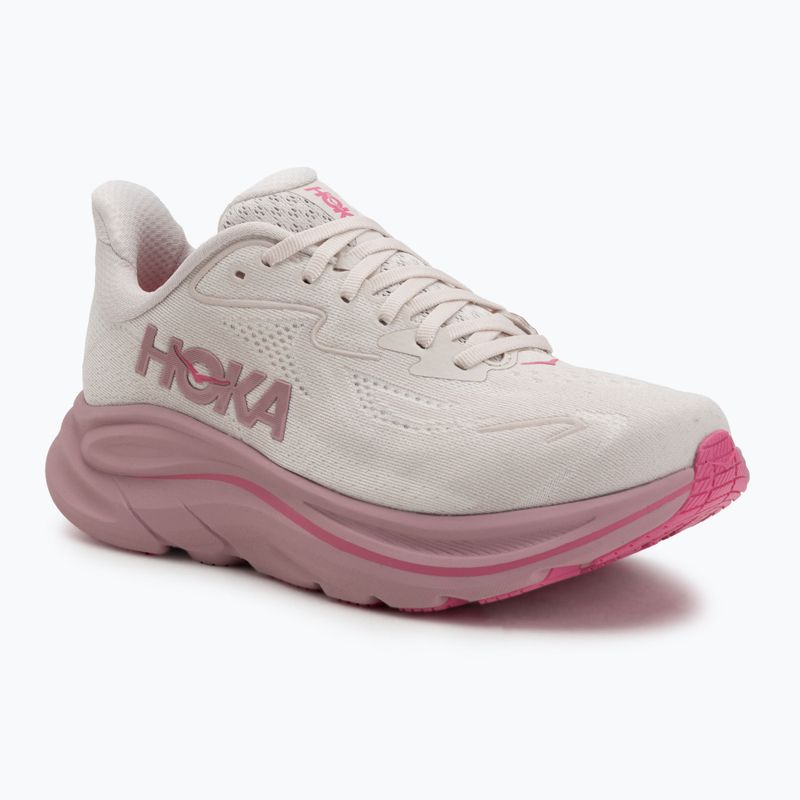 Кросівки для бігу жіночі HOKA Clifton 10 Wide rose cream/dried rose