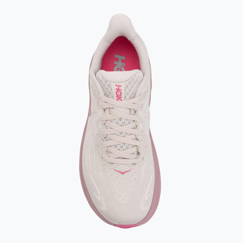 Кросівки для бігу жіночі HOKA Clifton 10 Wide rose cream/dried rose 5