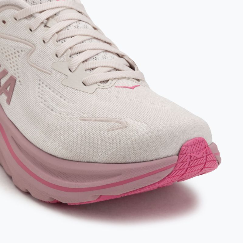 Кросівки для бігу жіночі HOKA Clifton 10 Wide rose cream/dried rose 7