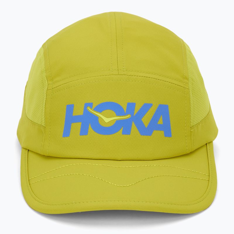 Кепка HOKA Run pea green 2