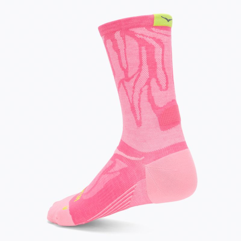 Шкарпетки HOKA Clifton Crew Run electric rose 2