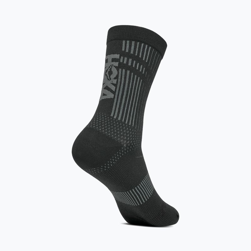 Шкарпетки HOKA Trail Race Crew black 8