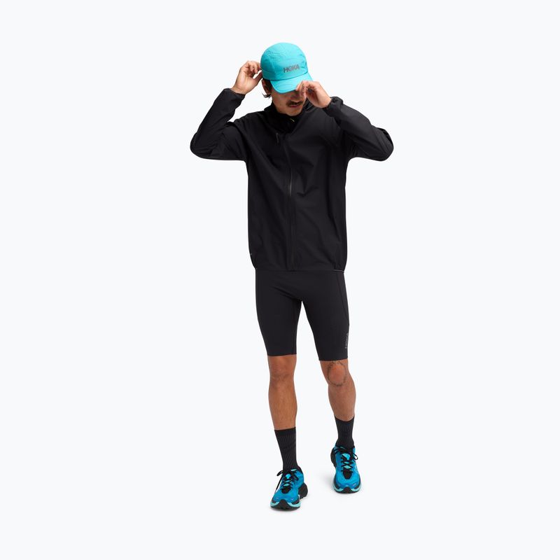 Куртка для бігу чоловіча HOKA Skybreeze Waterproof GTX black 2