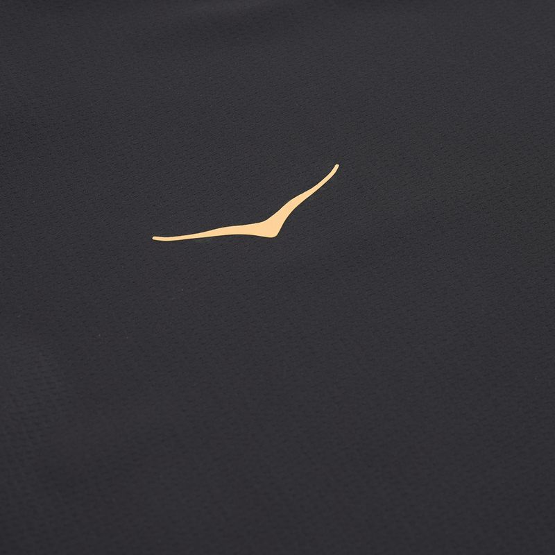 Футболка для бігу жіноча HOKA Airolite 2.0 black/gold 7