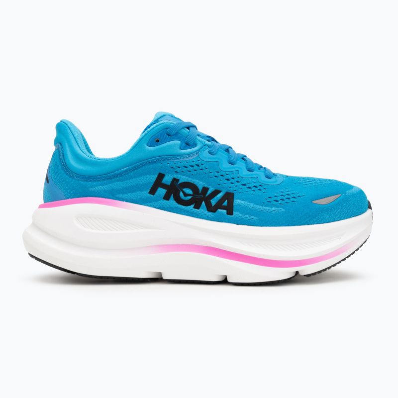 Кросівки для бігу жіночі HOKA Bondi 9 skyward blue/neon fuchsia 2