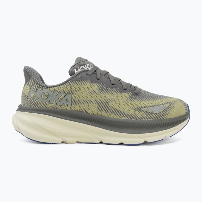 Кросівки для бігу чоловічі HOKA Clifton 9 GTX gravel/eggshell 2
