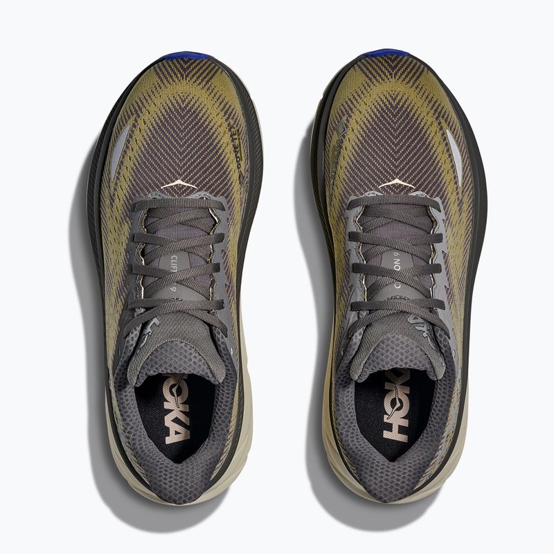 Чоловічі бігові кросівки HOKA Clifton 9 GTX gravel/eggshell 7