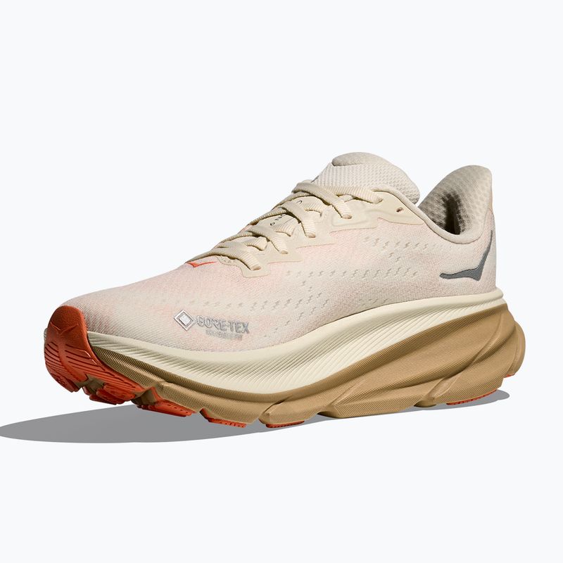 Кросівки для бігу жіночі HOKA Clifton 9 GTX eggshell/khaki 4