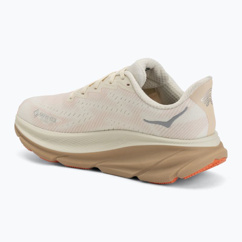 Кросівки для бігу жіночі HOKA Clifton 9 GTX eggshell/khaki 3