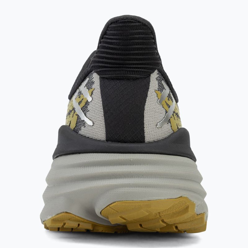 Кросівки для бігу чоловічі HOKA Stinson 7 black/cement 6