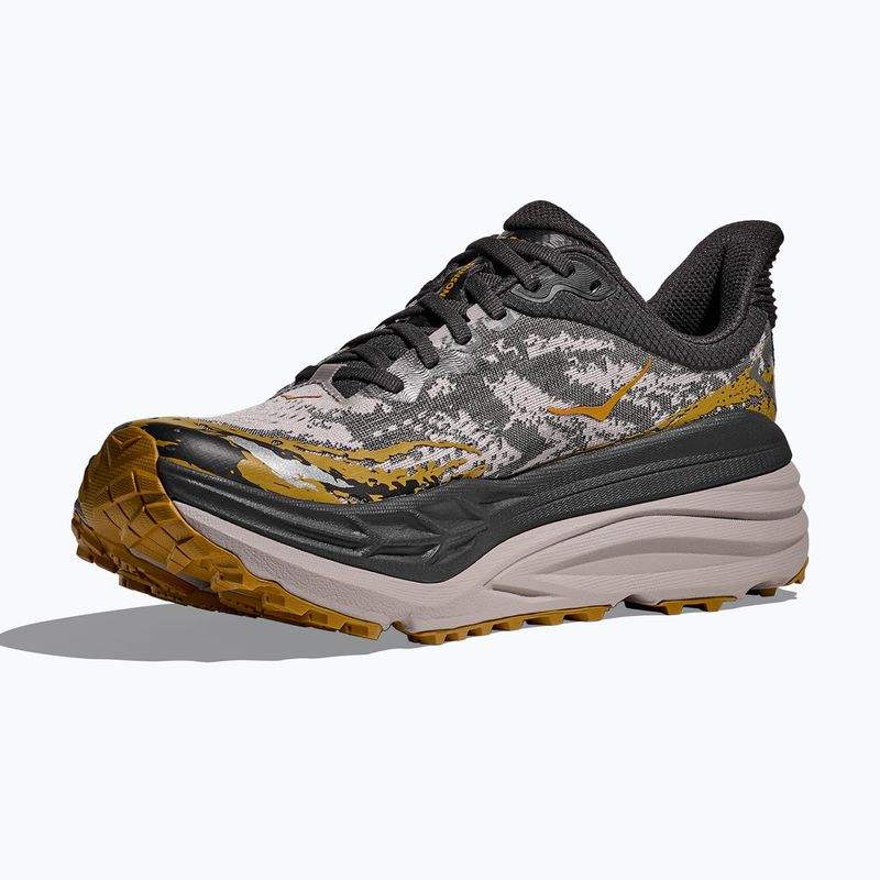 Кросівки для бігу чоловічі HOKA Stinson 7 black/cement 2