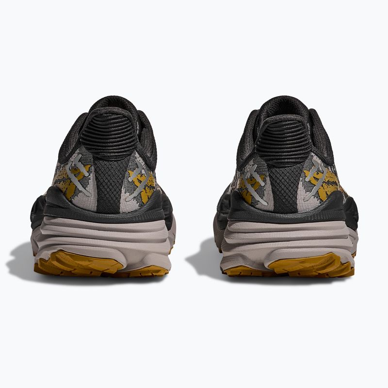 Чоловічі бігові кросівки HOKA Stinson 7 чорний/цементний 6