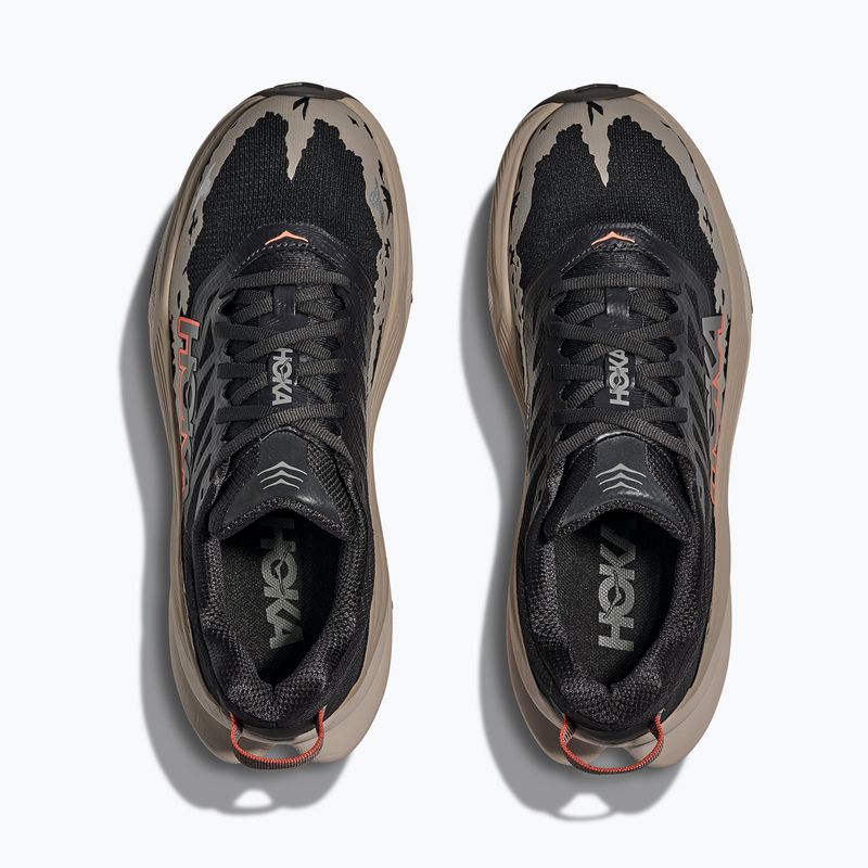Кросівки для бігу жіночі HOKA Torrent 4 black/putty 7