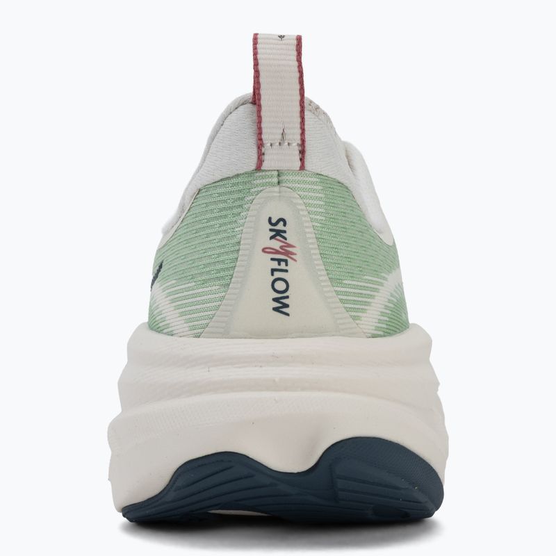 Кросівки для бігу жіночі HOKA Skyflow alabaster/vintage green 6