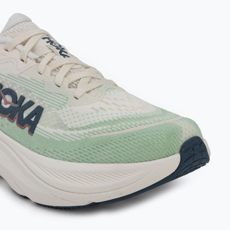 Кросівки для бігу жіночі HOKA Skyflow alabaster/vintage green 7