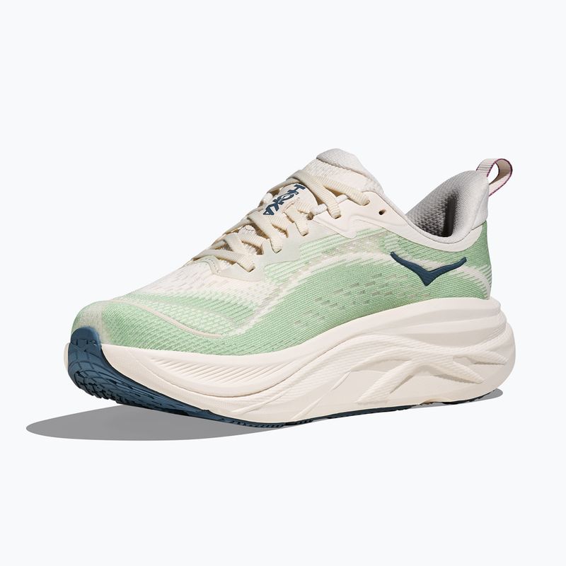 Кросівки для бігу жіночі HOKA Skyflow alabaster/vintage green 2