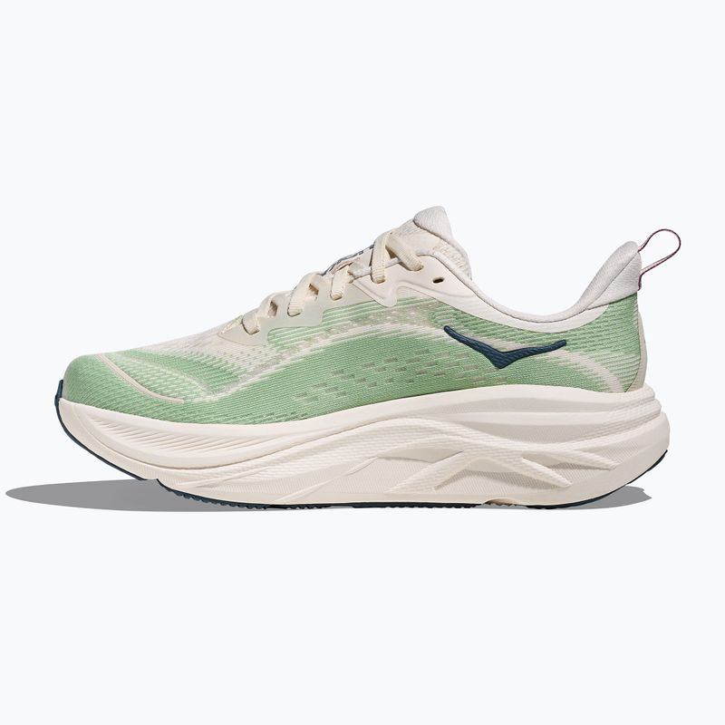 Кросівки для бігу жіночі HOKA Skyflow alabaster/vintage green 4