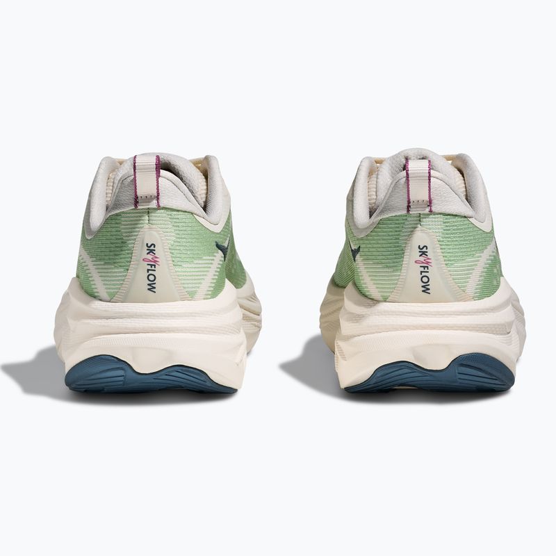 Кросівки для бігу жіночі HOKA Skyflow alabaster/vintage green 6