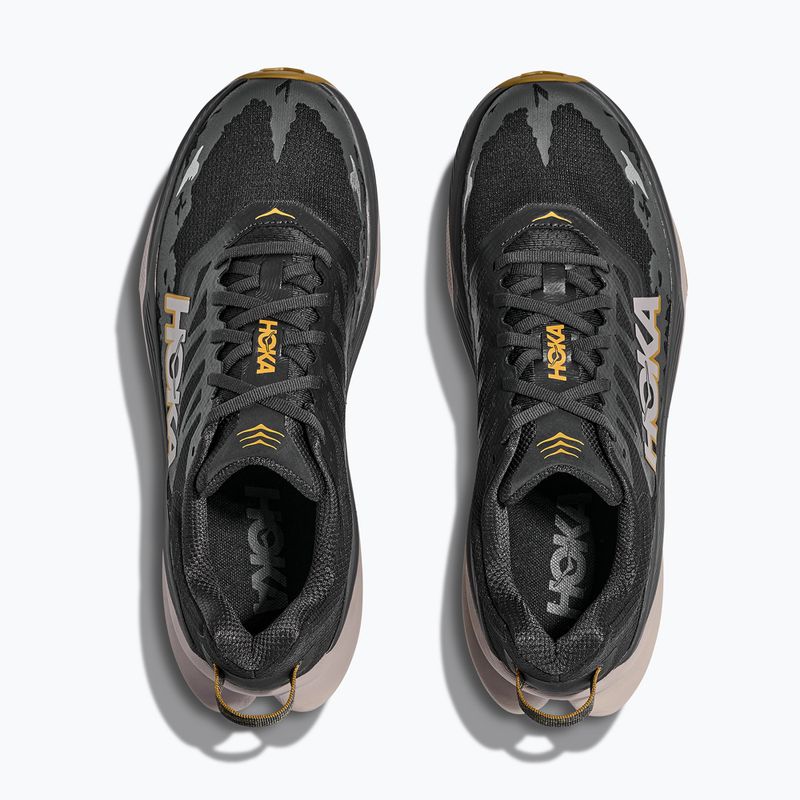 Кросівки для бігу чоловічі HOKA Torrent 4 black/asphalt grey 7