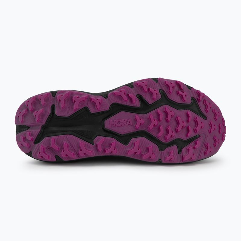 Кросівки для бігу дитячі HOKA Speedgoat 6 electric lemon/black 4