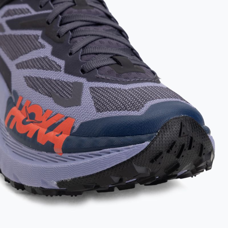 Кросівки для бігу жіночі HOKA Mafate X berry jam/squid ink 7