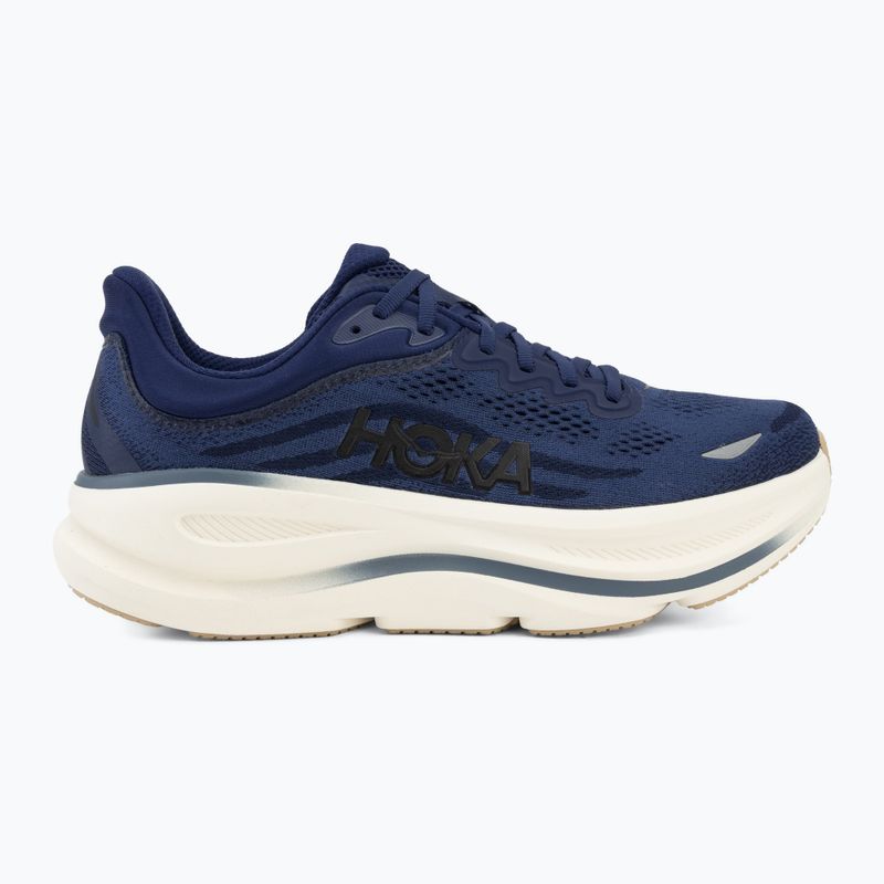 Кросівки для бігу чоловічі HOKA Bondi 9 midnight blue/varsity navy 2
