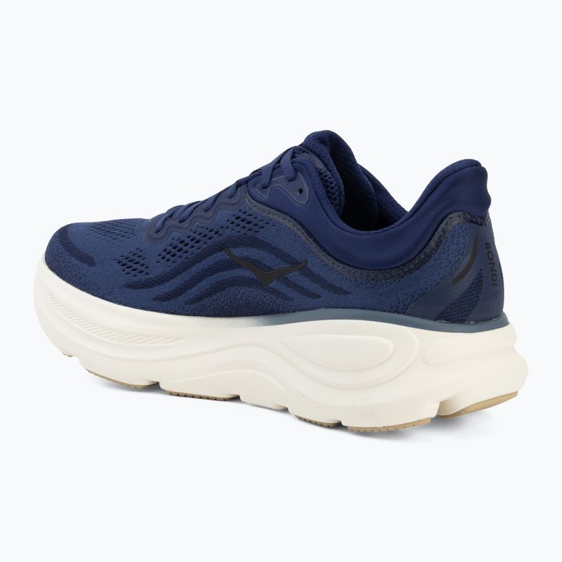 Кросівки для бігу чоловічі HOKA Bondi 9 midnight blue/varsity navy 3