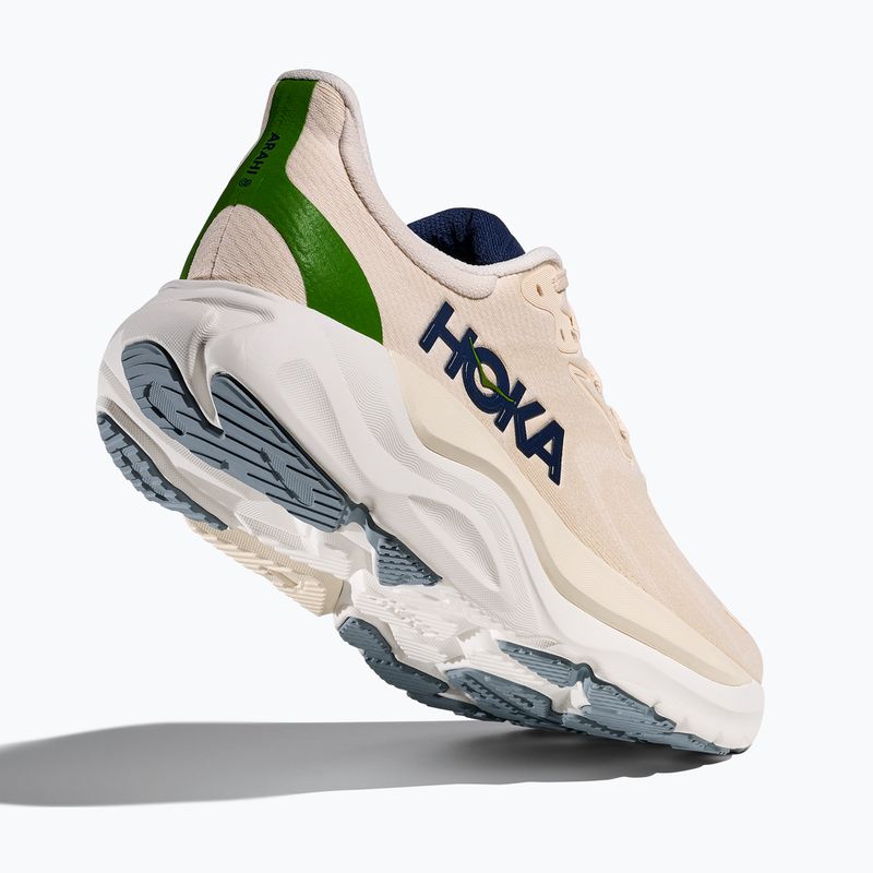Чоловічі бігові кросівки HOKA Arahi 8 alabaster/birch 5