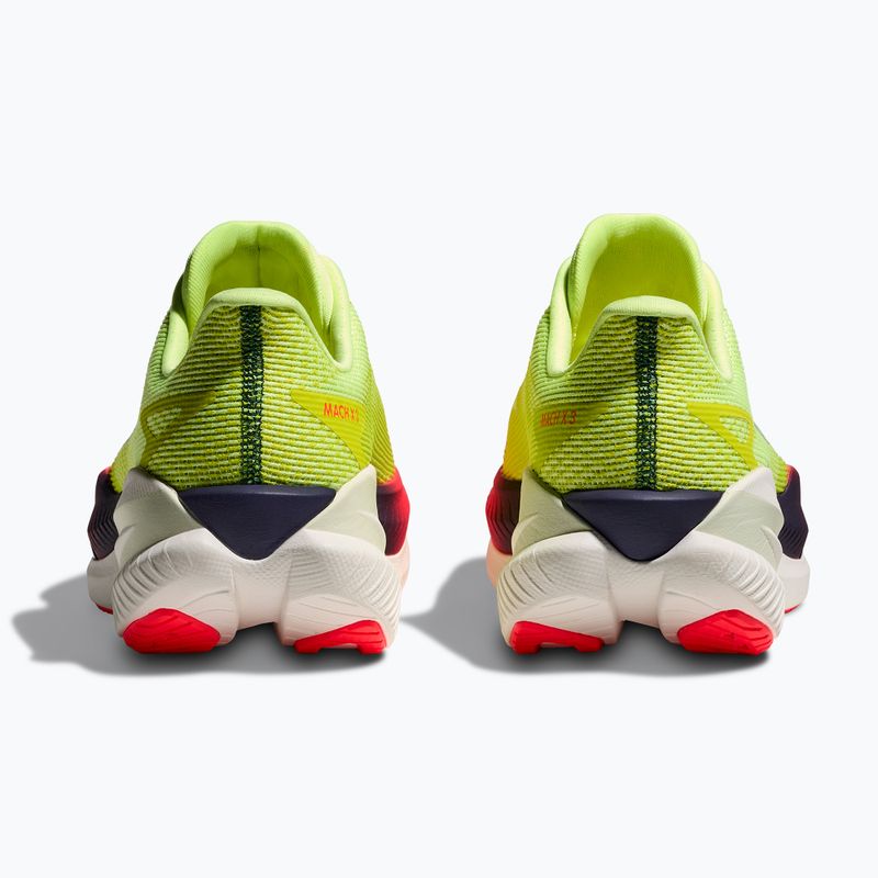Кросівки для бігу чоловічі Hoka Mach X 3 neon yuzu/squid ink 6