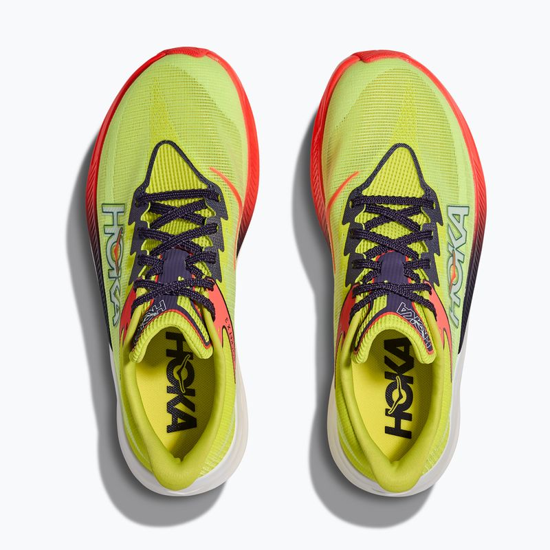 Кросівки для бігу HOKA Rocket X 3 neon yuzu/squid ink 7