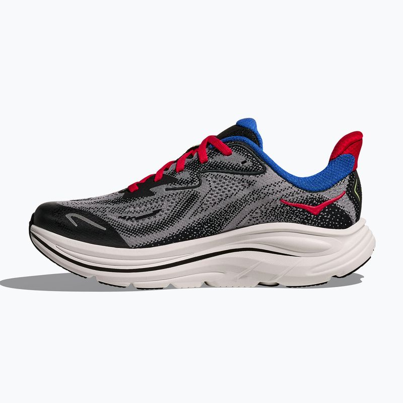 Кросівки для бігу дитячі HOKA Clifton 10 foggy grey/black 3