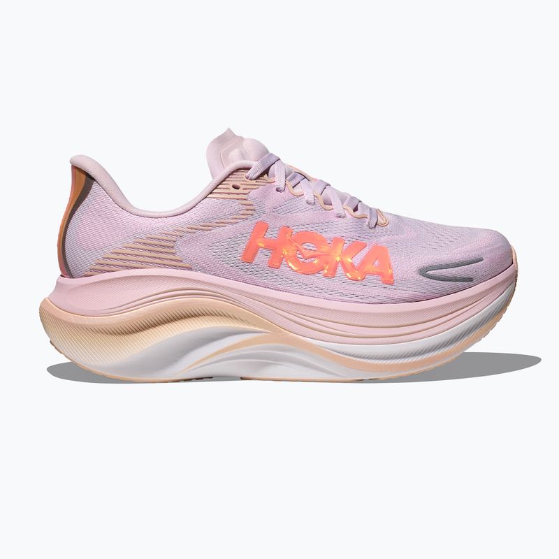 Кросівки для бігу жіночі Hoka Skyward X 2 lilac cream/tangerine glow 3