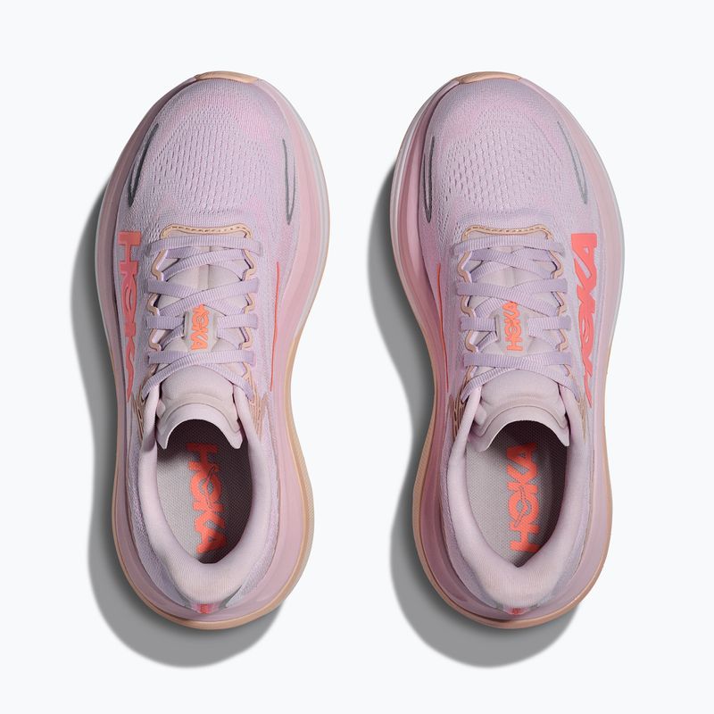 Кросівки для бігу жіночі Hoka Skyward X 2 lilac cream/tangerine glow 7