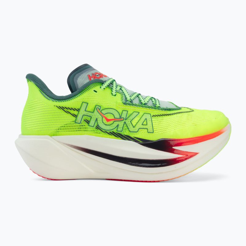 Кросівки для бігу HOKA  Cielo X1 3.0 neon yuzu/thyme 2