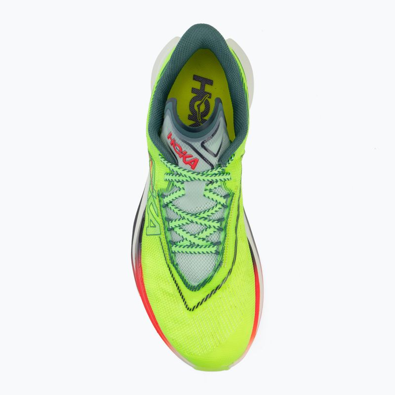 Кросівки для бігу HOKA  Cielo X1 3.0 neon yuzu/thyme 5