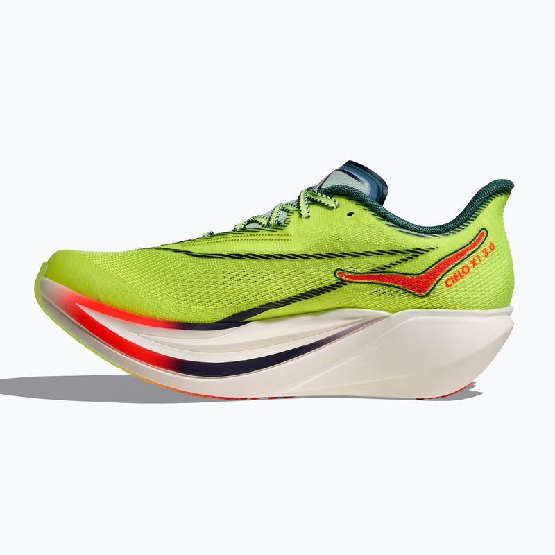 Кросівки для бігу HOKA  Cielo X1 3.0 neon yuzu/thyme 11