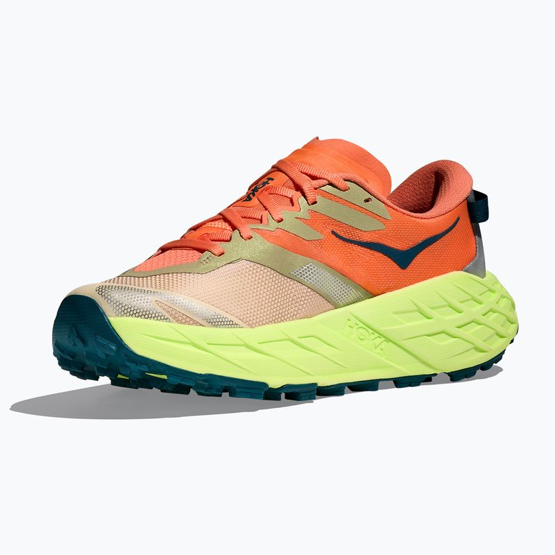 Кросівки для бігу жіночі HOKA Speedgoat 7 persimmon/neon yuzu 9