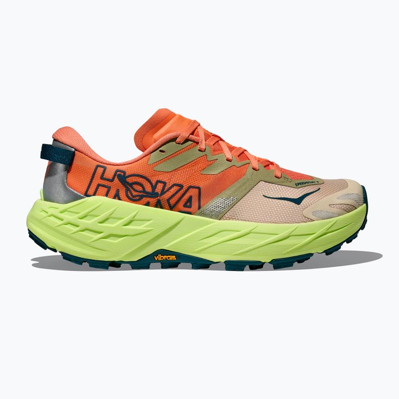 Кросівки для бігу жіночі HOKA Speedgoat 7 persimmon/neon yuzu 10
