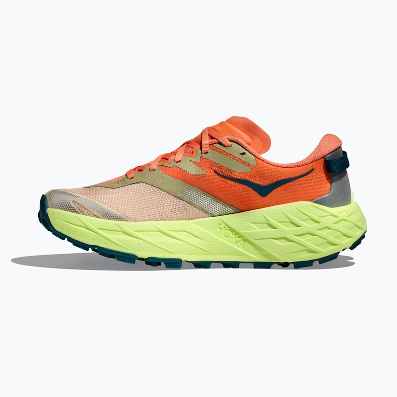 Кросівки для бігу жіночі HOKA Speedgoat 7 persimmon/neon yuzu 11
