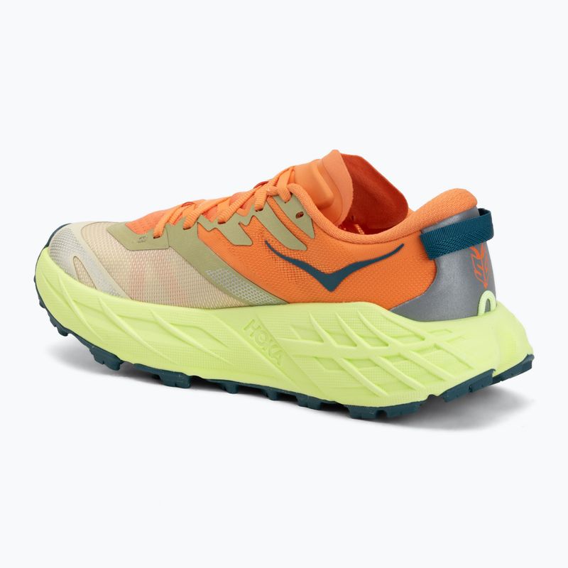 Кросівки для бігу жіночі HOKA Speedgoat 7 persimmon/neon yuzu 3