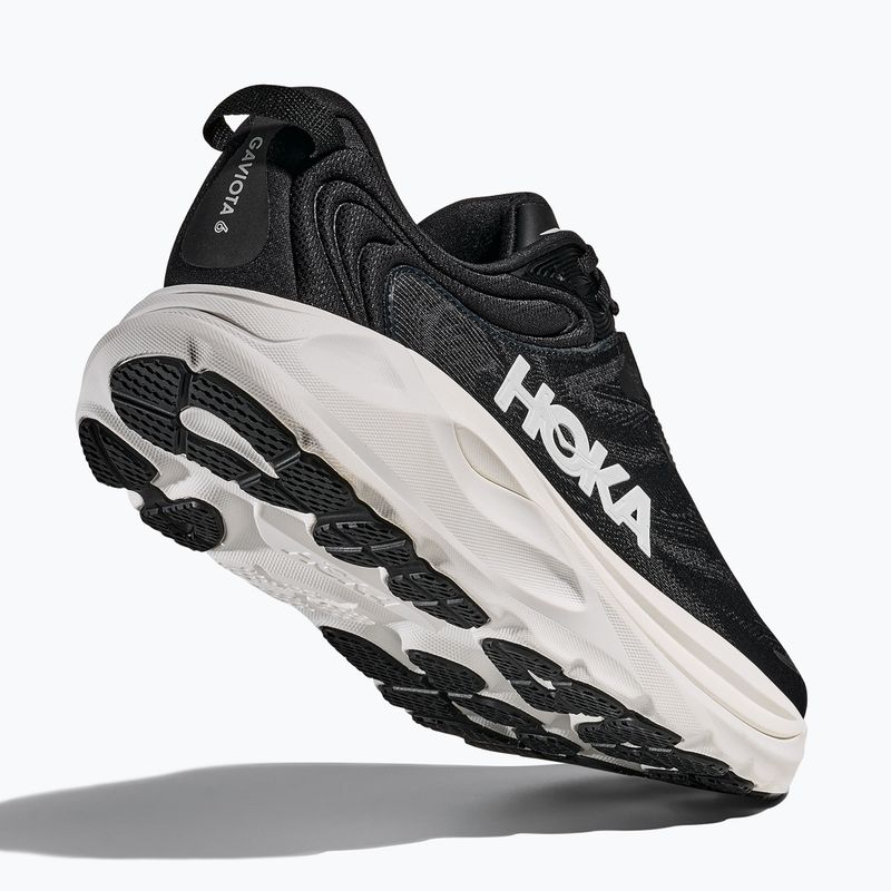 Кросівки для бігу чоловічі Hoka Gaviota 6 black/white 5
