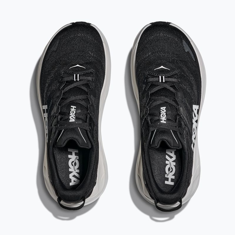 Кросівки для бігу чоловічі Hoka Gaviota 6 black/white 7
