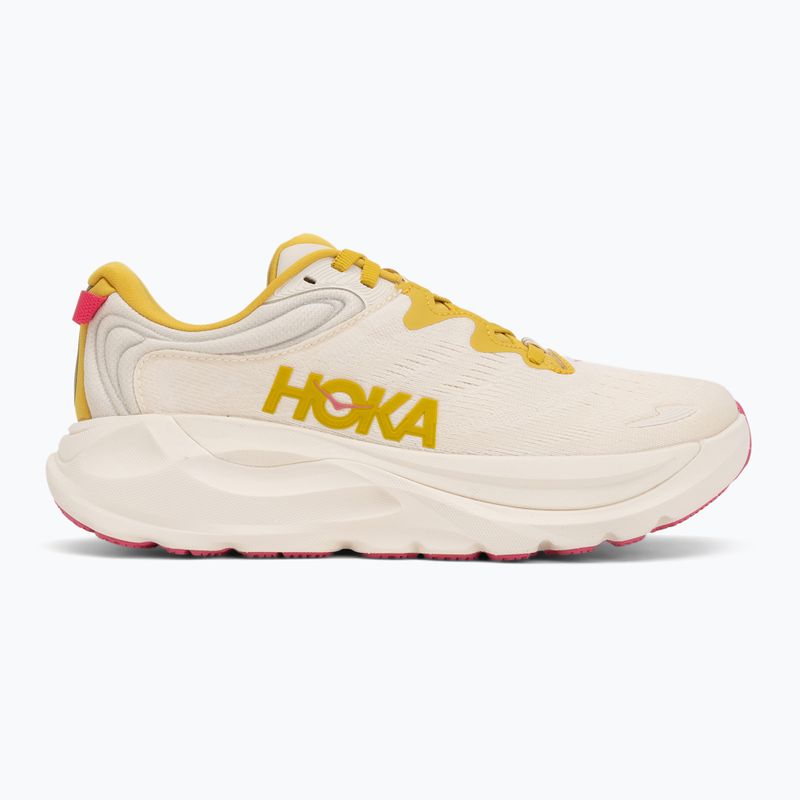 Кросівки для бігу жіночі Hoka Gaviota 6 birch/yellow gold 2
